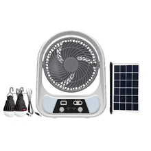 Rechargeable Solar Desk Fan